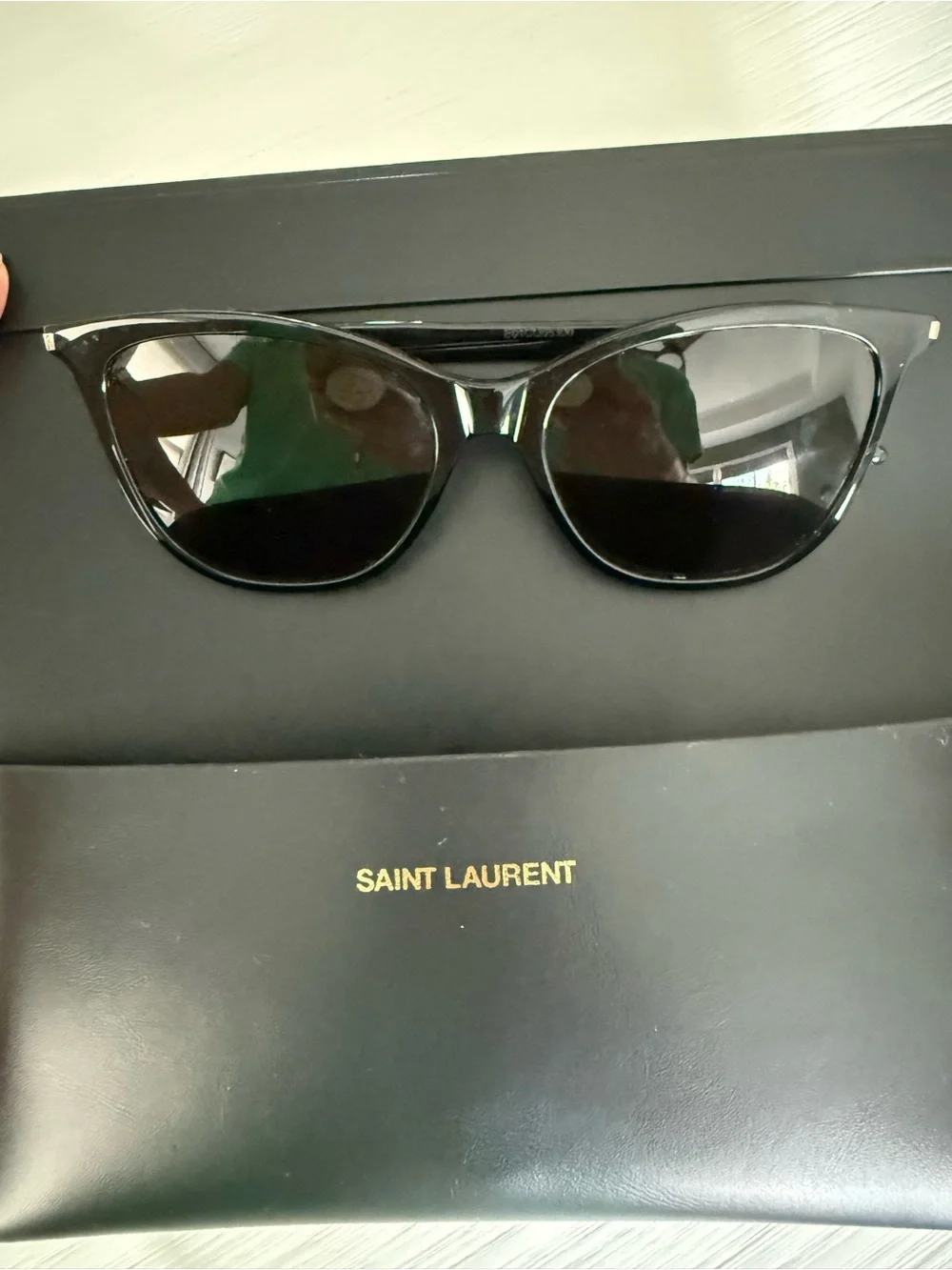 Saint Laurent SL305 55mm Black Sunglasses